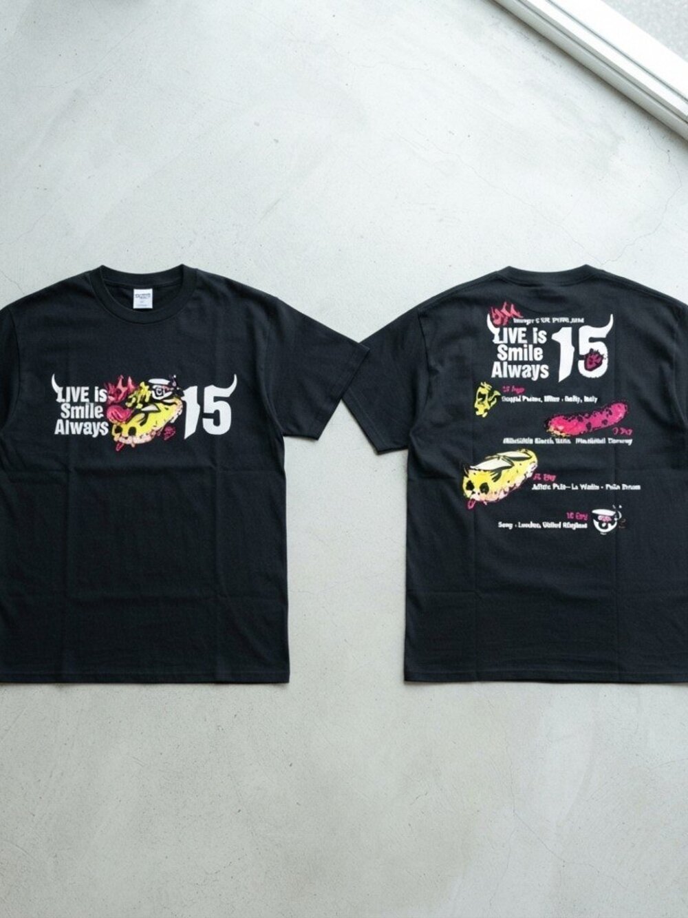 LiSA Live is Smile Always Tour 2026 Black T-Shirt S-4XL